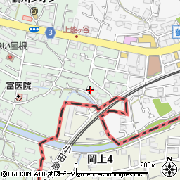 東京都町田市大蔵町67周辺の地図