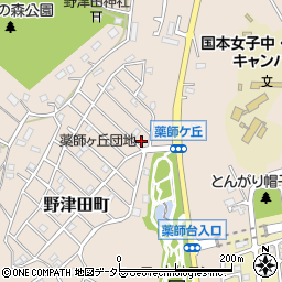 東京都町田市野津田町3210-339周辺の地図