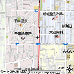 神奈川県川崎市高津区千年新町31-5周辺の地図