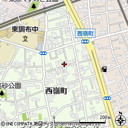 東京都大田区西嶺町7-11周辺の地図