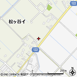 千葉県山武市松ヶ谷イ3050周辺の地図