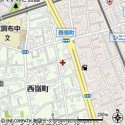 東京都大田区西嶺町10-1周辺の地図