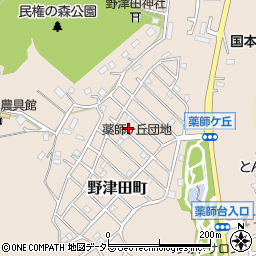 東京都町田市野津田町3210-400周辺の地図