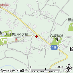 千葉県東金市松之郷周辺の地図