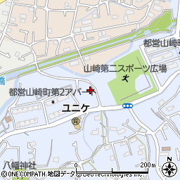 東京都町田市山崎町558周辺の地図