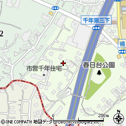 神奈川県川崎市高津区千年1211周辺の地図