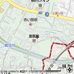 東京都町田市大蔵町110周辺の地図