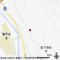 岐阜県中津川市坂下1435-1周辺の地図