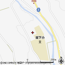岐阜県中津川市坂下2384周辺の地図
