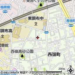 東京都大田区西嶺町32-13周辺の地図