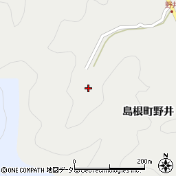 島根県松江市島根町野井245-2周辺の地図