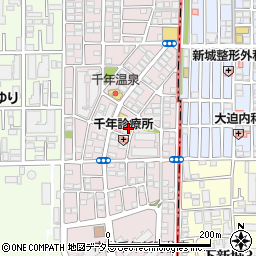 神奈川県川崎市高津区千年新町28-4周辺の地図