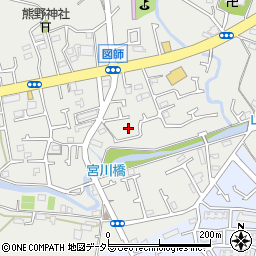 東京都町田市図師町1696-16周辺の地図