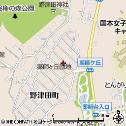 東京都町田市野津田町3210-181周辺の地図