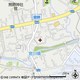 東京都町田市図師町1696-18周辺の地図