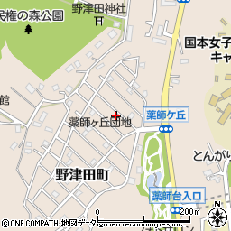 東京都町田市野津田町3210-216周辺の地図