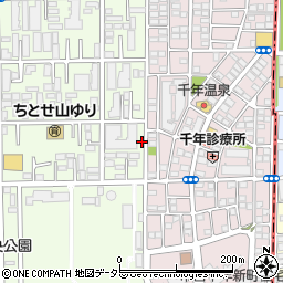 神奈川県川崎市高津区千年961-8周辺の地図