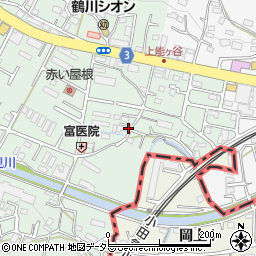 東京都町田市大蔵町105周辺の地図