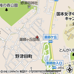 東京都町田市野津田町3210-345周辺の地図