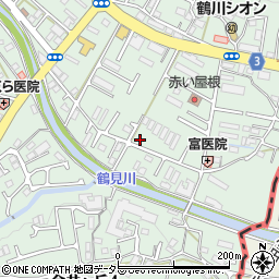東京都町田市大蔵町140周辺の地図