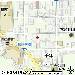 神奈川県川崎市高津区千年854周辺の地図