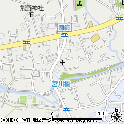 東京都町田市図師町1696-23周辺の地図