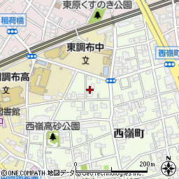 東京都大田区西嶺町32-14周辺の地図