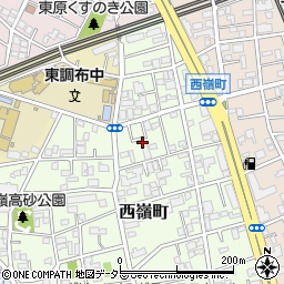 東京都大田区西嶺町7周辺の地図