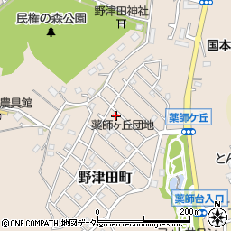 東京都町田市野津田町3210-193周辺の地図