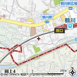 自家製麺 杵屋 鶴川マルシェ店周辺の地図