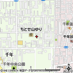神奈川県川崎市高津区千年968-3周辺の地図