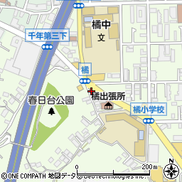 神奈川県川崎市高津区千年1354周辺の地図