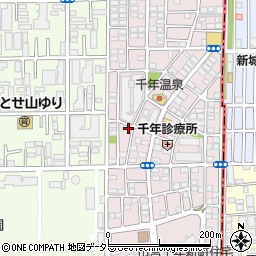 神奈川県川崎市高津区千年新町25-8周辺の地図