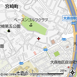 千葉県千葉市中央区宮崎町530-1周辺の地図