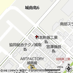 東京都大田区城南島2丁目1周辺の地図