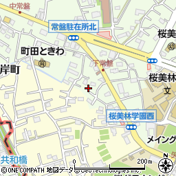 東京都町田市常盤町3479-1周辺の地図