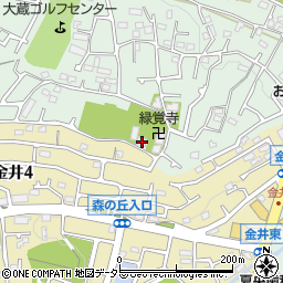 東京都町田市大蔵町3110周辺の地図