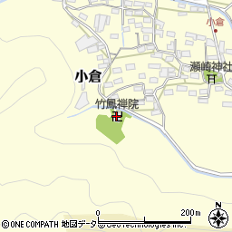 竹鳳禅院周辺の地図