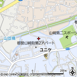東京都町田市山崎町486周辺の地図