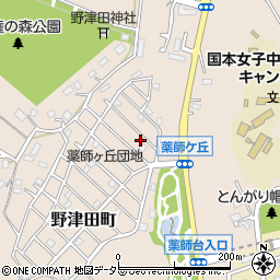 東京都町田市野津田町3210-245周辺の地図