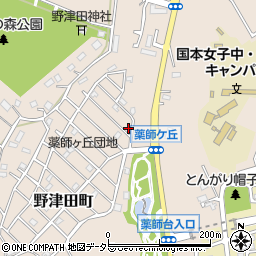 東京都町田市野津田町3210-167周辺の地図