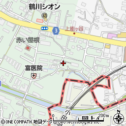 東京都町田市大蔵町74周辺の地図