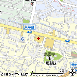 ノジマ宮前店周辺の地図