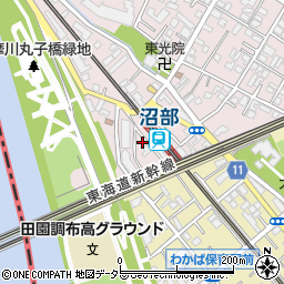 東京都大田区田園調布本町30周辺の地図
