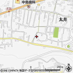神奈川県相模原市緑区太井176周辺の地図