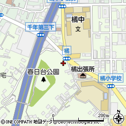 幸楽苑川崎千年店周辺の地図