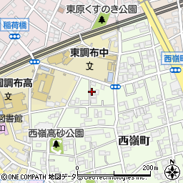 東京都大田区西嶺町32周辺の地図