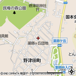 東京都町田市野津田町3210-62周辺の地図