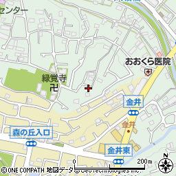 東京都町田市大蔵町3160周辺の地図