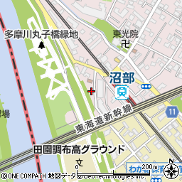 東京都大田区田園調布本町31-8周辺の地図